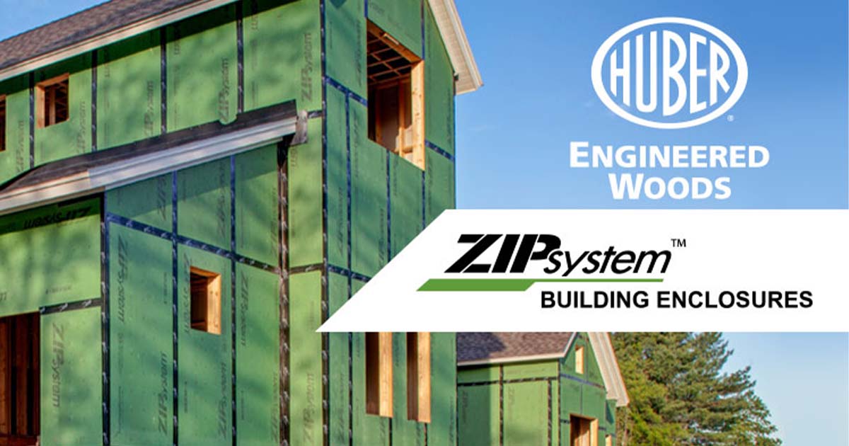 Huber ZIP System Sheathing at McCoy's Building Supply
