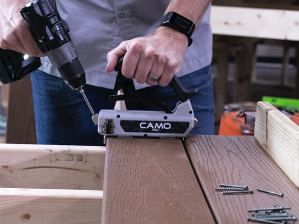 Installing deck fasteners