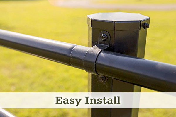 Priefert Fence is Easy to Install