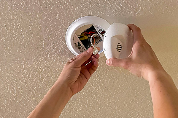 View of Basic Smoke Alarm Installation | McCoy's