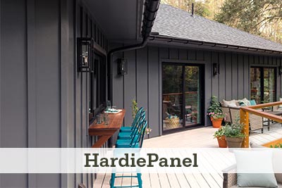 HardiePanel at McCoy's Building Supply